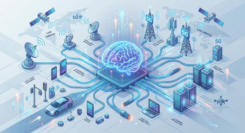 Redes que piensan: La Revolución de la Inteligencia Artificial en las Telecomunicaciones